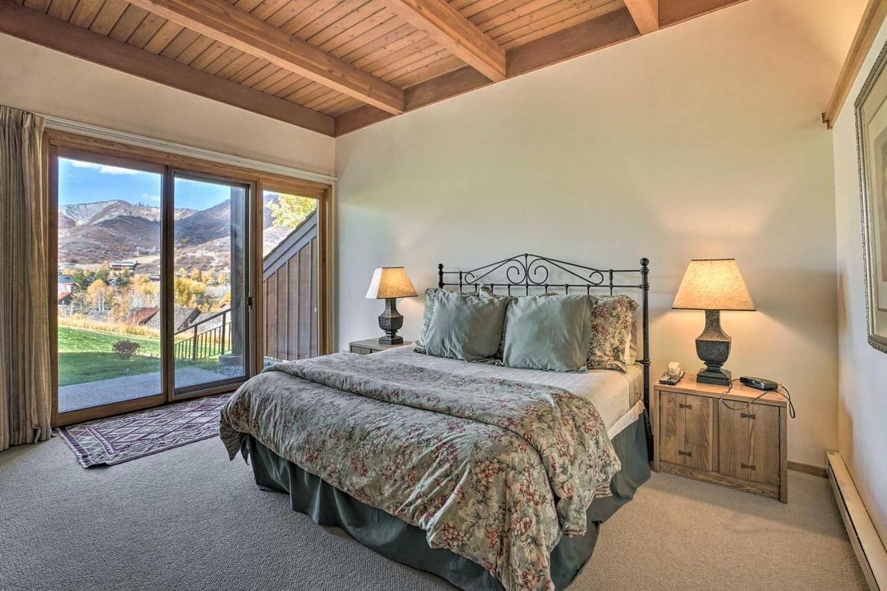 Slopeside Snowmass Townhome With Mountain Views!