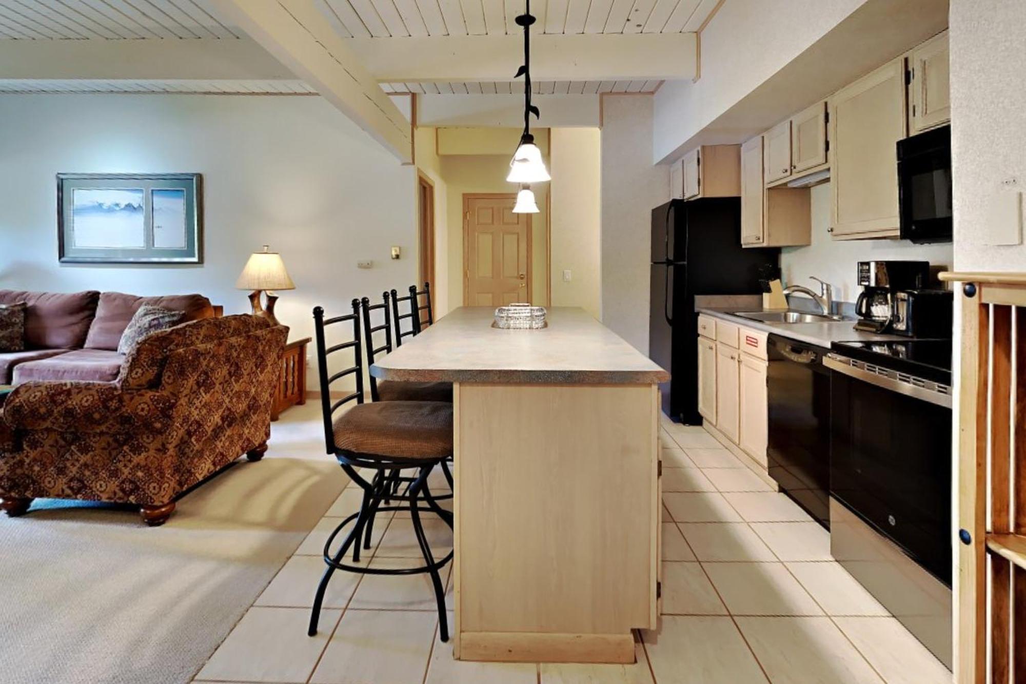 Timberline 1 Bedroom Standard Unit A1b